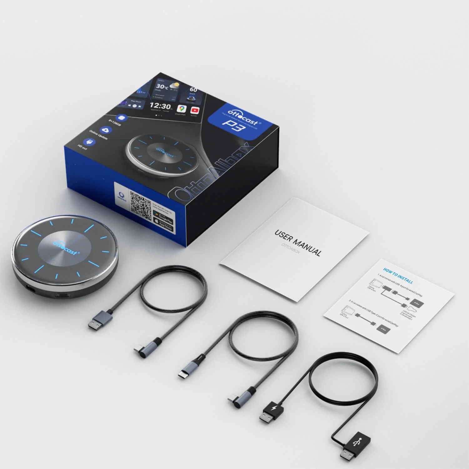 OttoAibox P3 CarPlay AI Box - Image 12