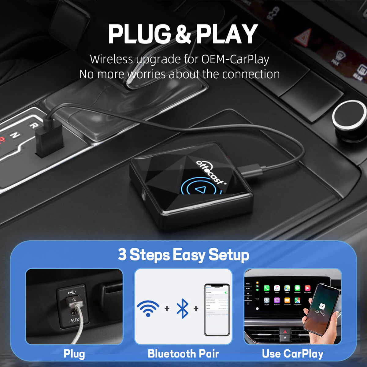 (Today Special Offer 46% OFF) U2AIR Pro Wireless CarPlay Adapter - Image 4