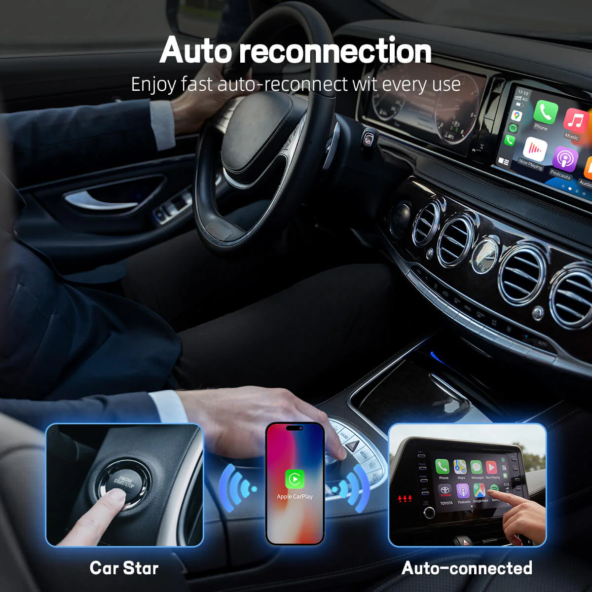 (Today Special Offer 46% OFF) U2AIR Pro Wireless CarPlay Adapter - Image 5